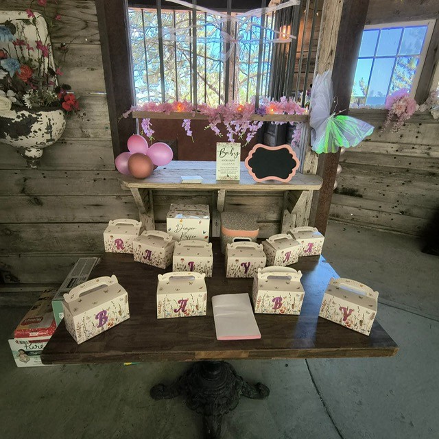 Baby shower party favors for guests
